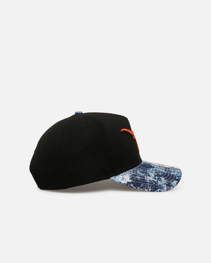 New Era Texas Longhorns 'Earth Camo' 9FORTY A-Frame Snapback Black