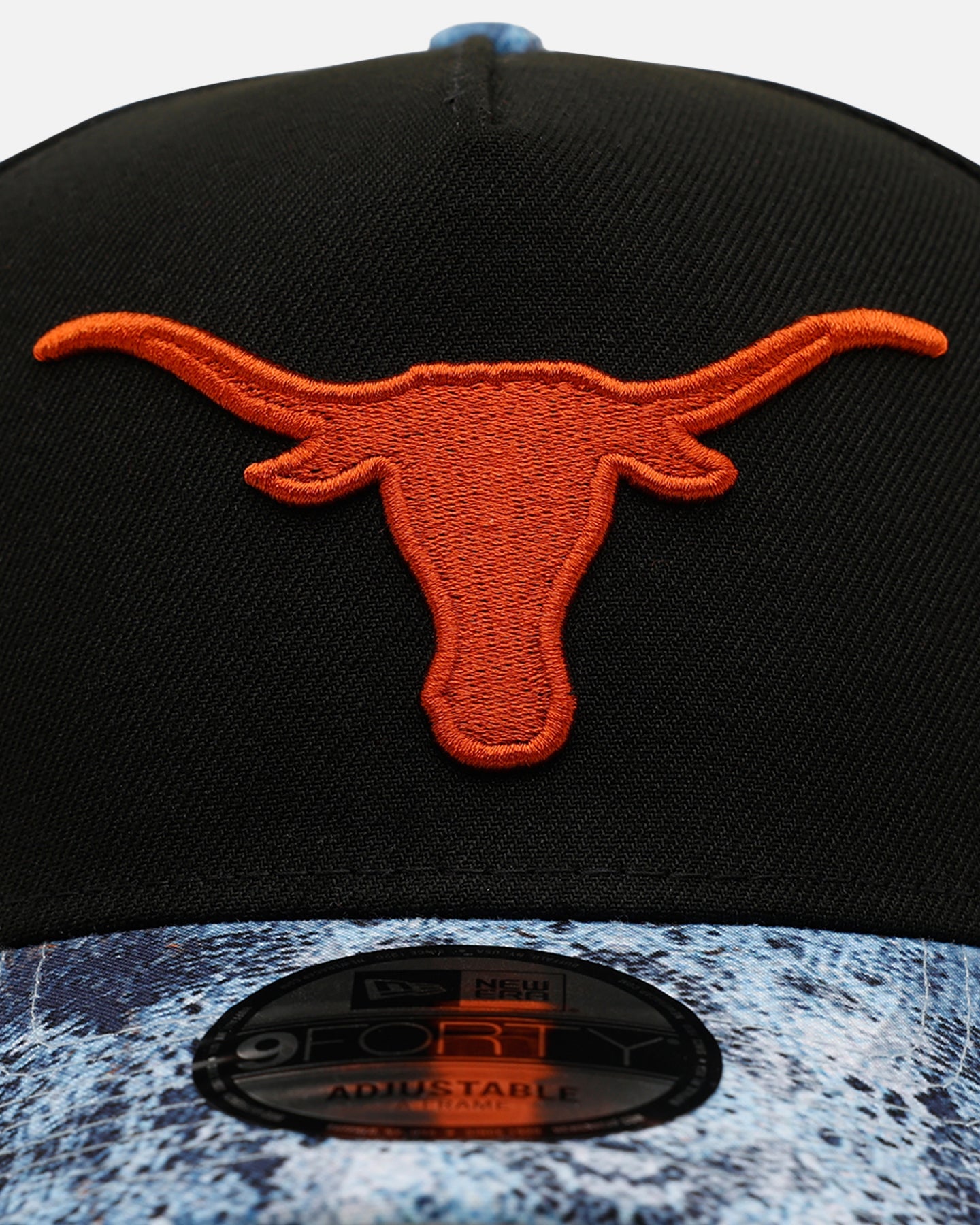 New Era Texas Longhorns 'Earth Camo' 9FORTY A-Frame Snapback Black