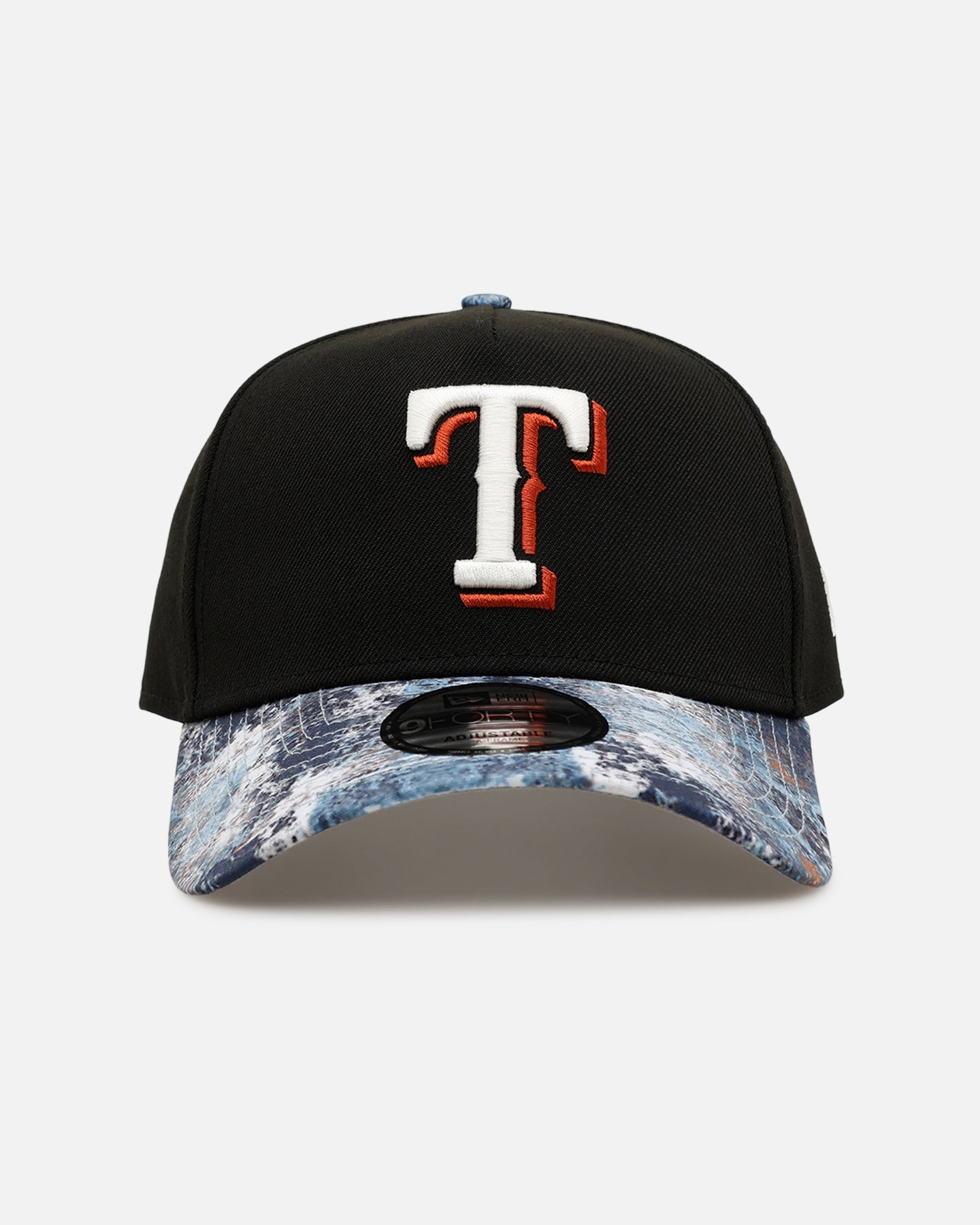 New Era Texas Rangers 'Earth Camo' 9FORTY A-Frame Snapback Black