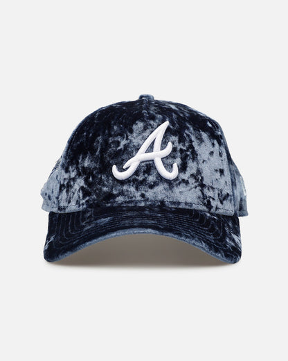 New Era Atlanta Braves 'Crushed Blue Velvet' 9FORTY A-Frame Snapback Blue
