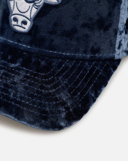 New Era Chicago Bulls 'Crushed Blue Velvet' 9FORTY A-Frame Snapback Blue