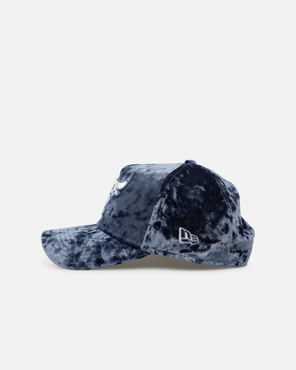 New Era Chicago Bulls 'Crushed Blue Velvet' 9FORTY A-Frame Snapback Blue