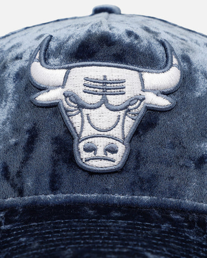 New Era Chicago Bulls 'Crushed Blue Velvet' 9FORTY A-Frame Snapback Blue