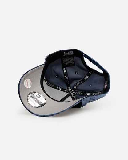 New Era Los Angeles Dodgers 'Crushed Blue Velvet' 9FORTY A-Frame Snapback Blue