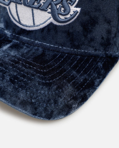 New Era Los Angeles Lakers 'Crushed Blue Velvet' 9FORTY A-Frame Snapback Blue