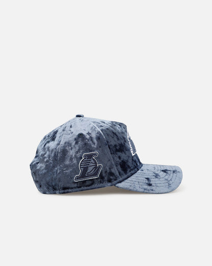 New Era Los Angeles Lakers 'Crushed Blue Velvet' 9FORTY A-Frame Snapback Blue