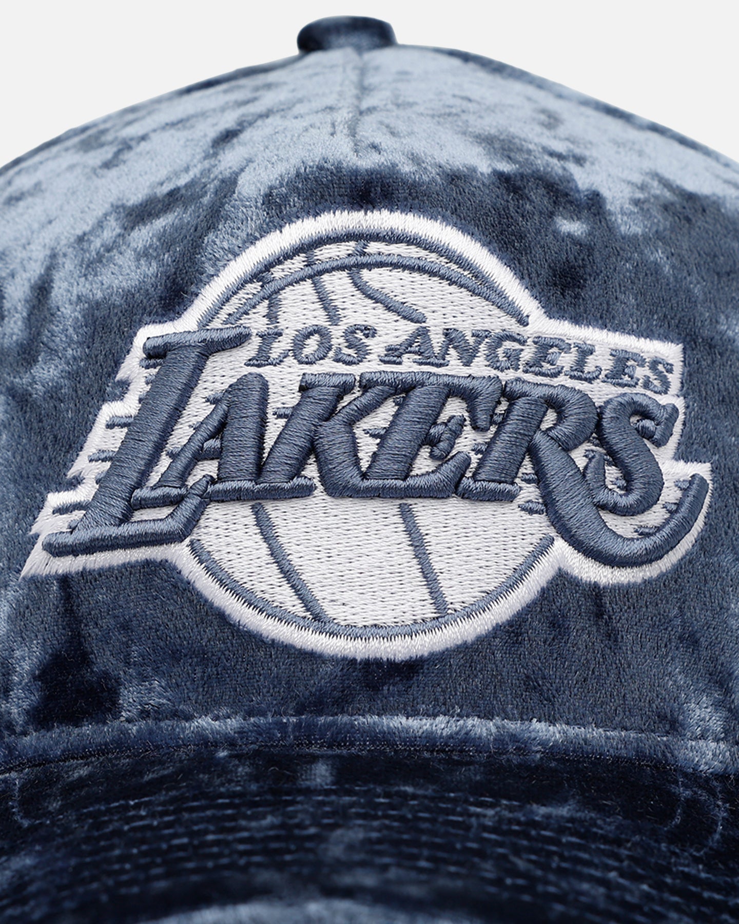 New Era Los Angeles Lakers 'Crushed Blue Velvet' 9FORTY A-Frame Snapback Blue