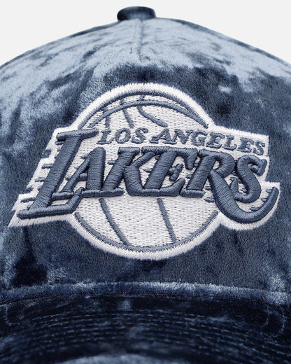 New Era Los Angeles Lakers 'Crushed Blue Velvet' 9FORTY A-Frame Snapback Blue
