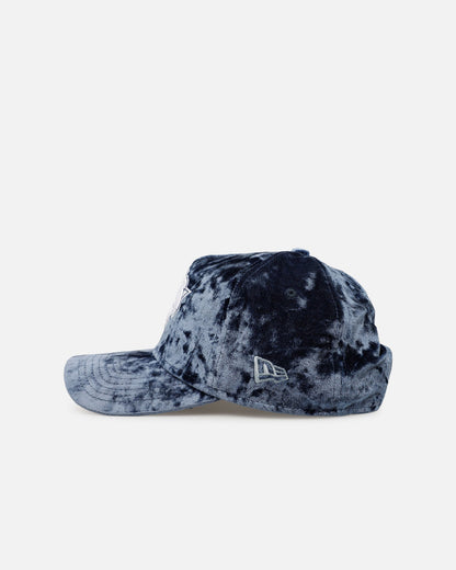 New Era New York Knicks 'Crushed Blue Velvet' 9FORTY A-Frame Snapback Blue