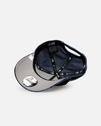 New Era New York Knicks 'Crushed Blue Velvet' 9FORTY A-Frame Snapback Blue