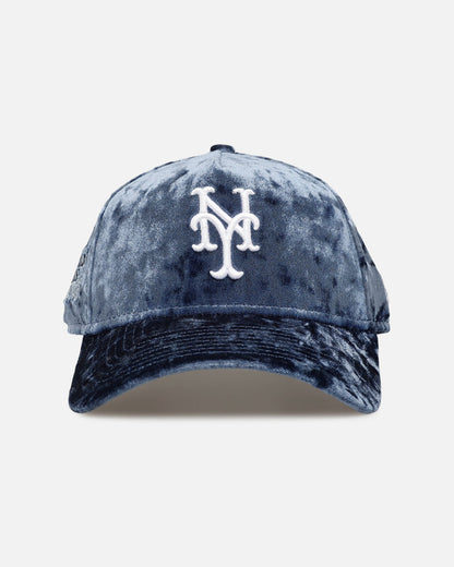 New Era New York Mets 'Crushed Blue Velvet' 9FORTY A-Frame Snapback Blue