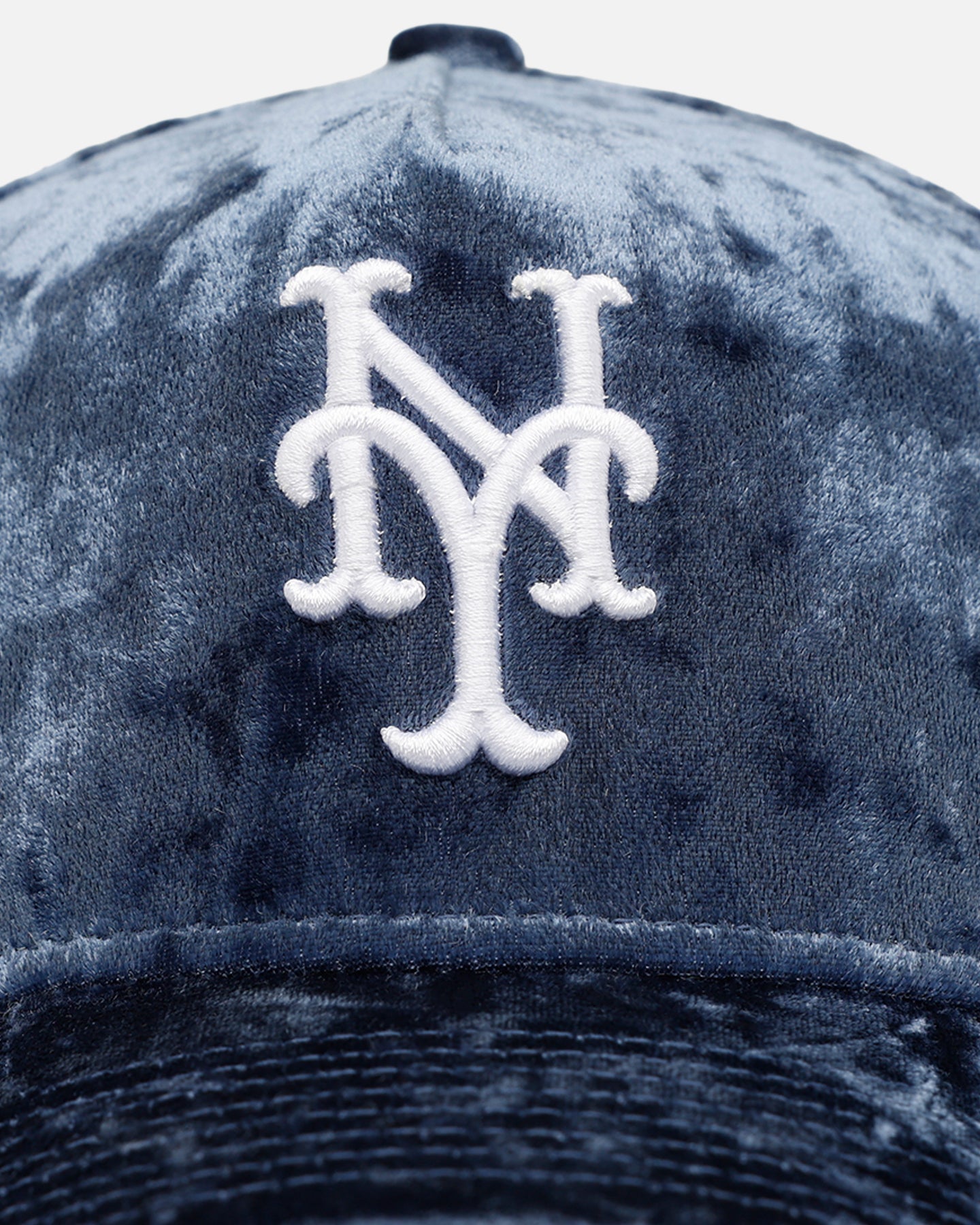 New Era New York Mets 'Crushed Blue Velvet' 9FORTY A-Frame Snapback Blue