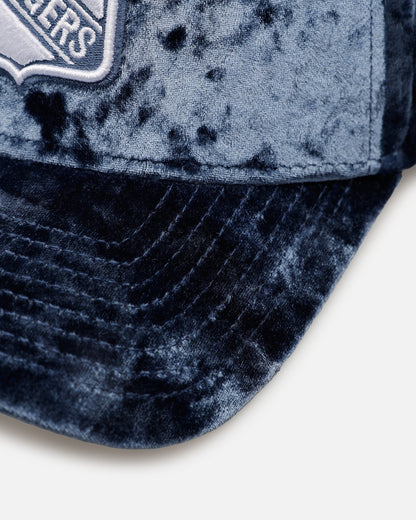 New Era New York Rangers 'Crushed Blue Velvet' 9FORTY A-Frame Snapback Blue