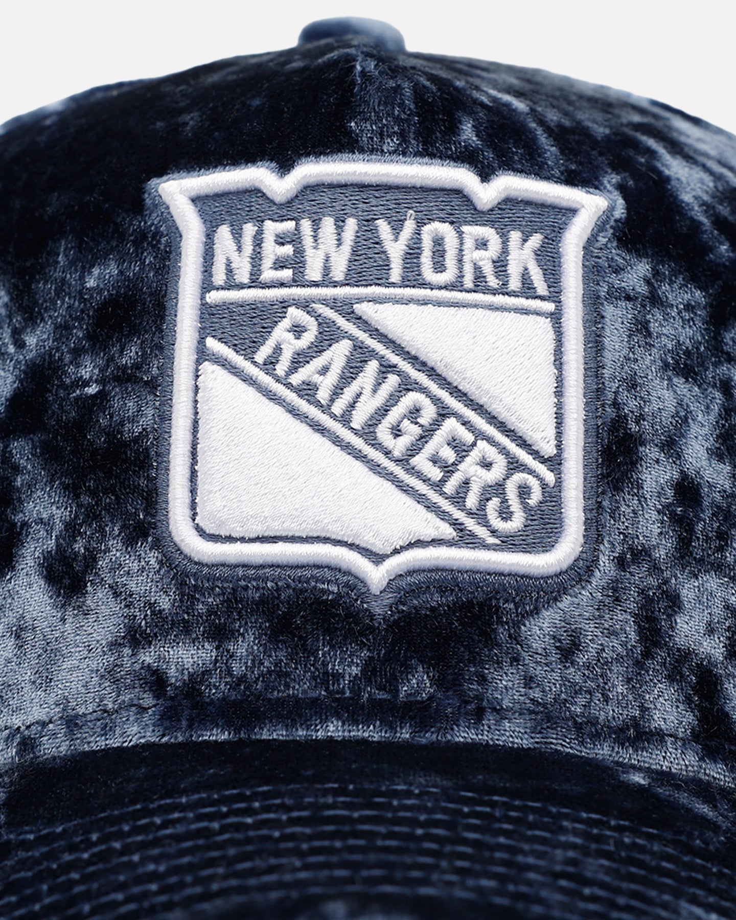 New Era New York Rangers 'Crushed Blue Velvet' 9FORTY A-Frame Snapback Blue