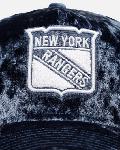 New Era New York Rangers 'Crushed Blue Velvet' 9FORTY A-Frame Snapback Blue
