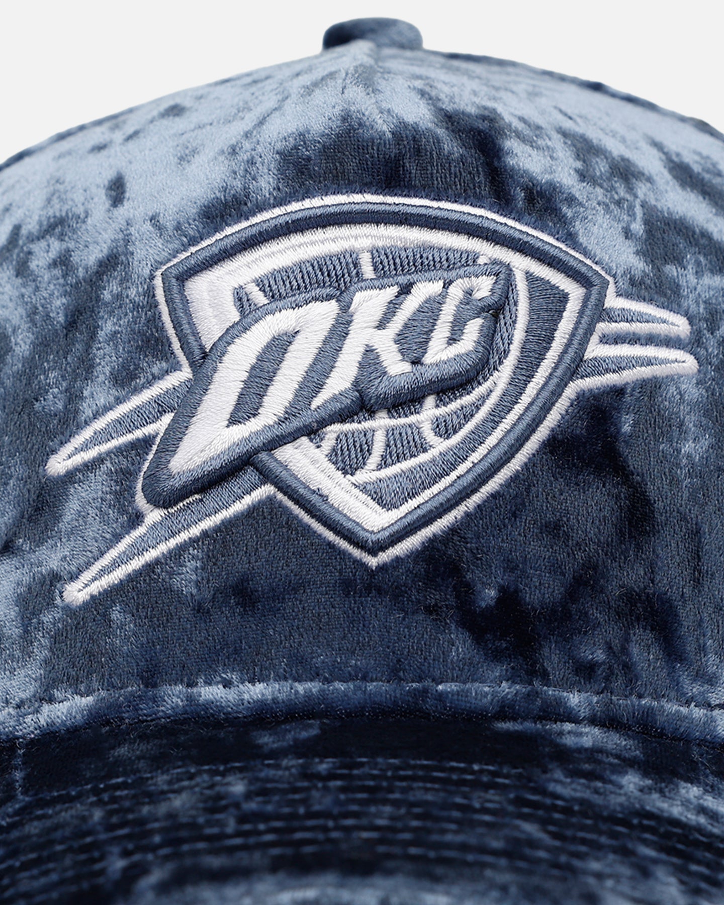 New Era Oklahoma City Thunder 'Crushed Blue Velvet' 9FORTY A-Frame Snapback Blue