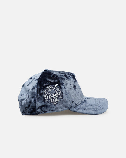 New Era San Diego Padres 'Crushed Blue Velvet' 9FORTY A-Frame Snapback Blue