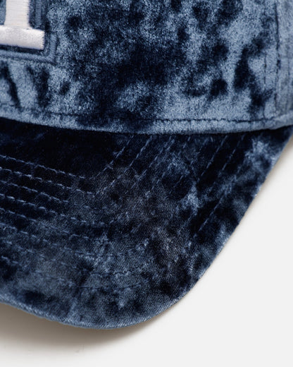 New Era Texas Rangers 'Crushed Blue Velvet' 9FORTY A-Frame Snapback Blue