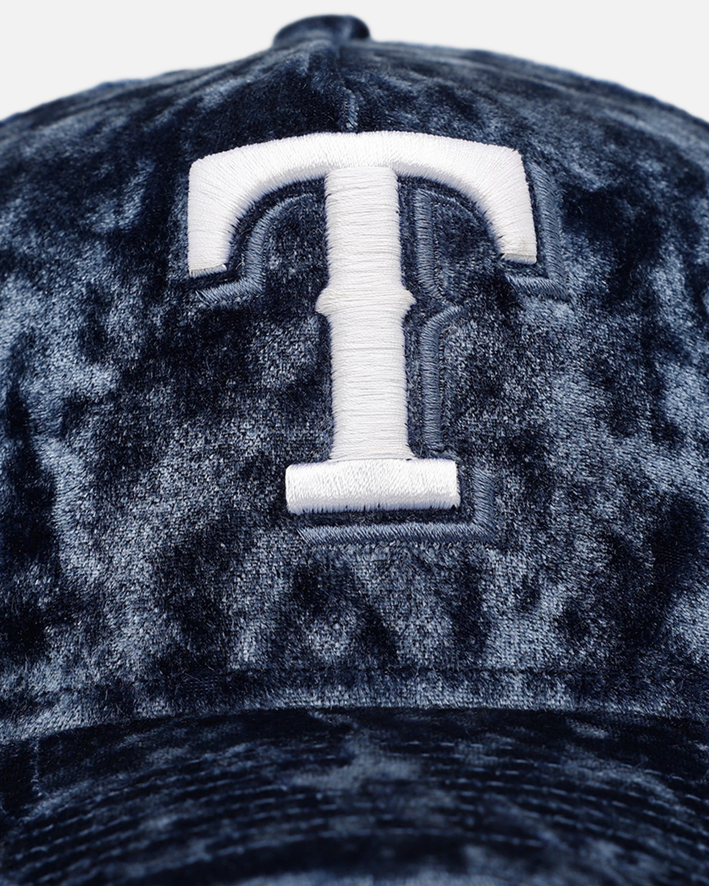 New Era Texas Rangers 'Crushed Blue Velvet' 9FORTY A-Frame Snapback Blue