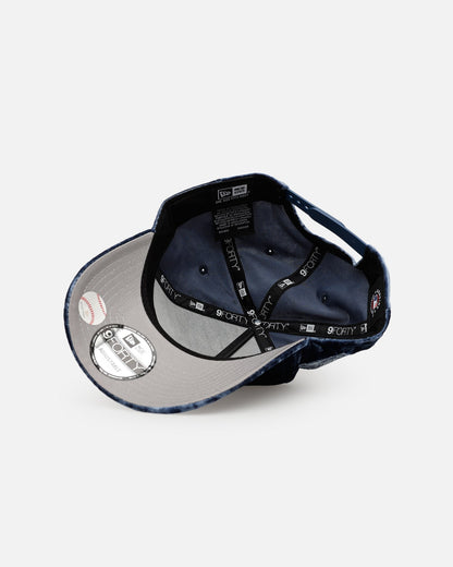 New Era Texas Rangers 'Crushed Blue Velvet' 9FORTY A-Frame Snapback Blue