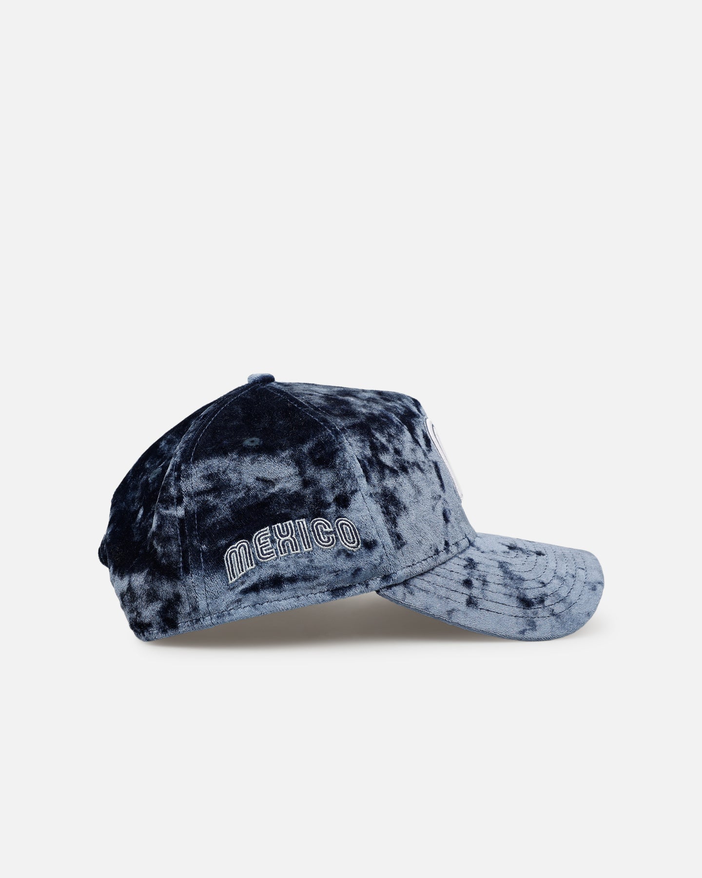 New Era Mexico National Baseball Team 'Crushed Blue Velvet' 9FORTY A-Frame Snapback Blue