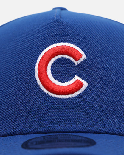 New Era Chicago Cubs 'Floral Side Patch' 9FORTY A-Frame Snapback Official Team Color