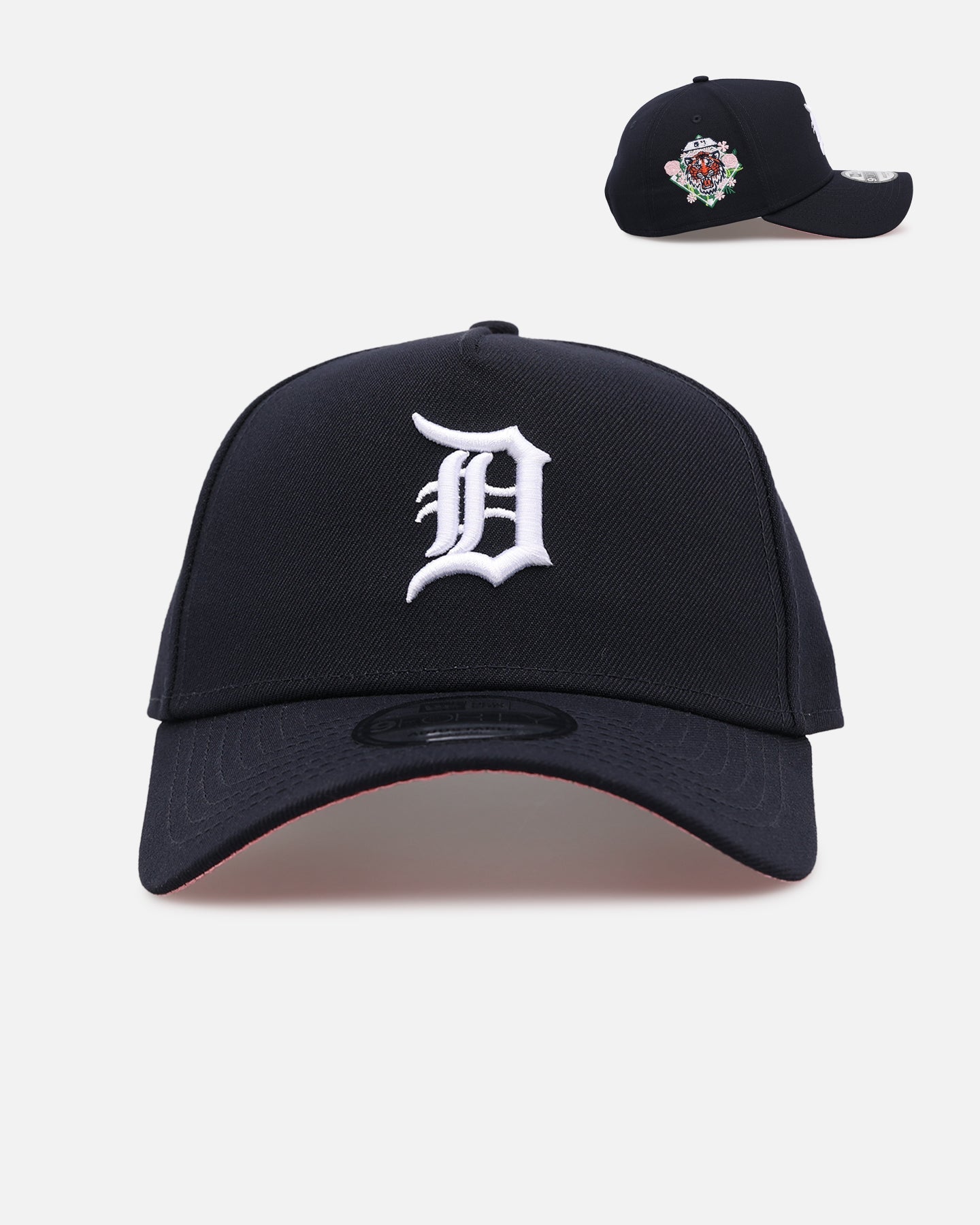 New Era Detroit Tigers 'Floral Side Patch' 9FORTY A-Frame Snapback Official Team Color