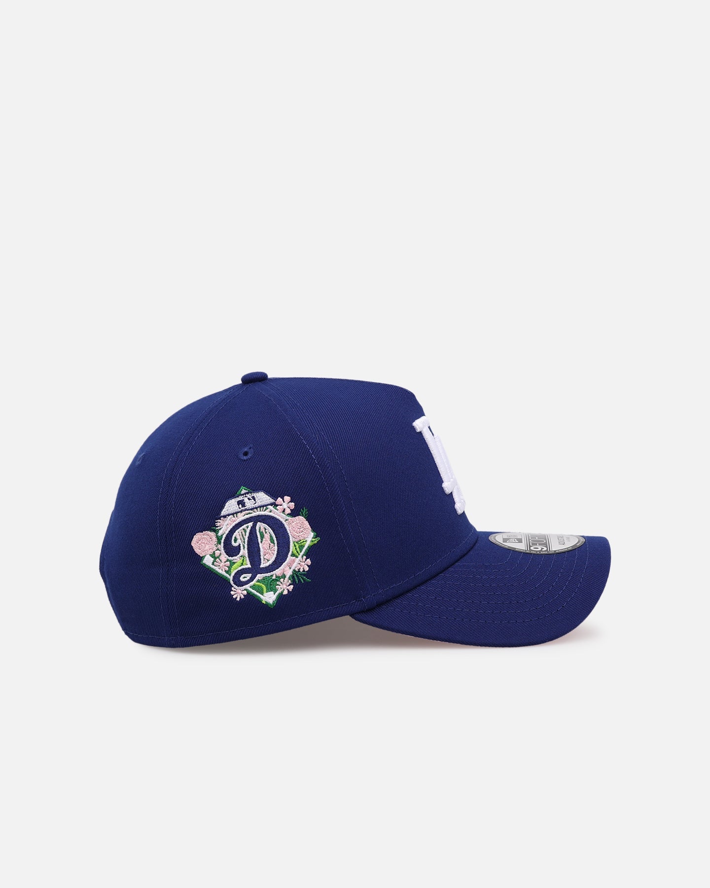 New Era Los Angeles Dodgers 'Floral Side Patch' 9FORTY A-Frame Snapback Official Team Color