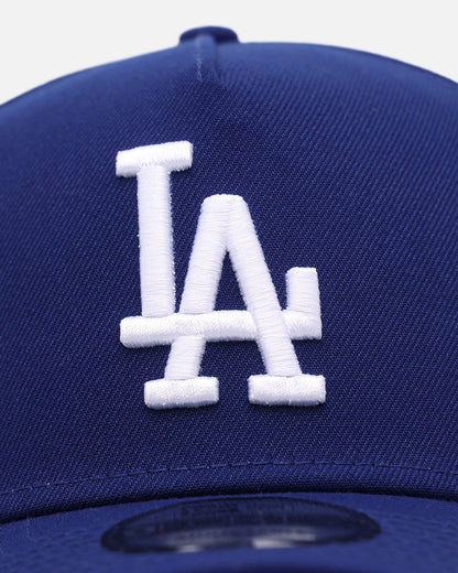 New Era Los Angeles Dodgers 'Floral Side Patch' 9FORTY A-Frame Snapback Official Team Color