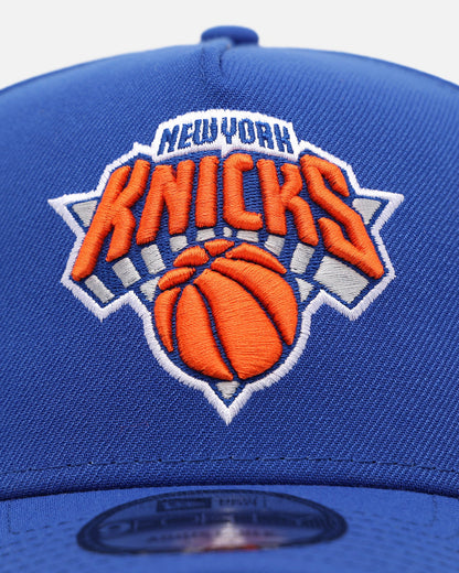 New Era New York Knicks 'Floral Side Patch' 9FORTY A-Frame Snapback Official Team Color
