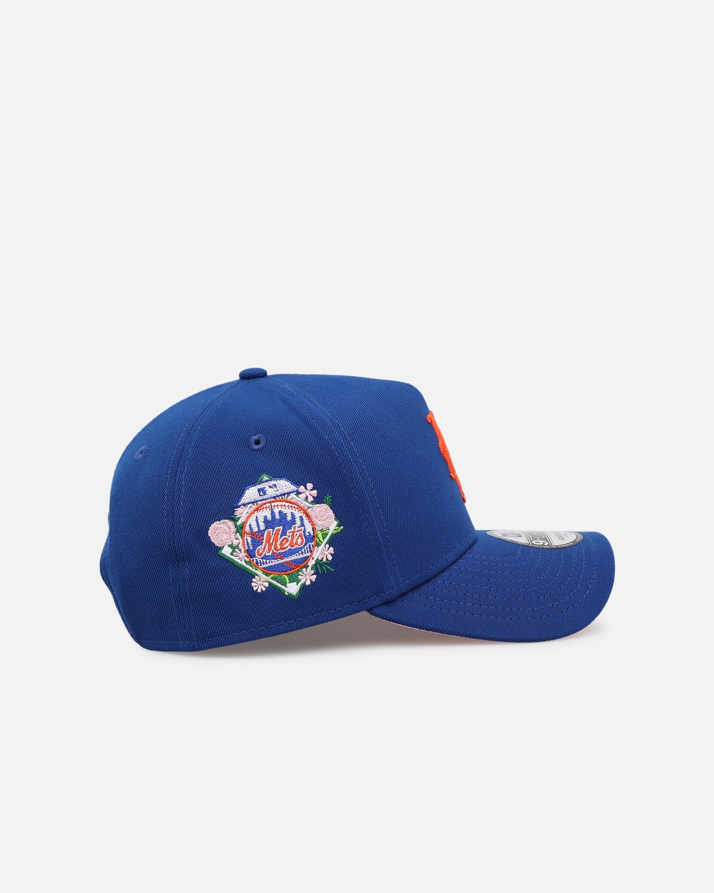 New Era New York Mets 'Floral Side Patch' 9FORTY A-Frame Snapback Official Team Color
