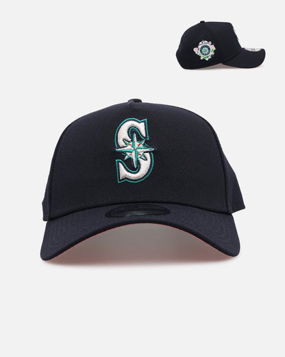 New Era Seattle Mariners 'Floral Side Patch' 9FORTY A-Frame Snapback Official Team Color