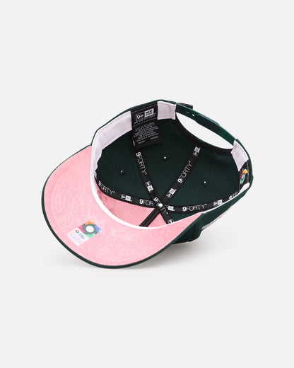 New Era Mexico National Baseball Team 'Floral Side Patch' 9FORTY A-Frame Snapback Official Team Color