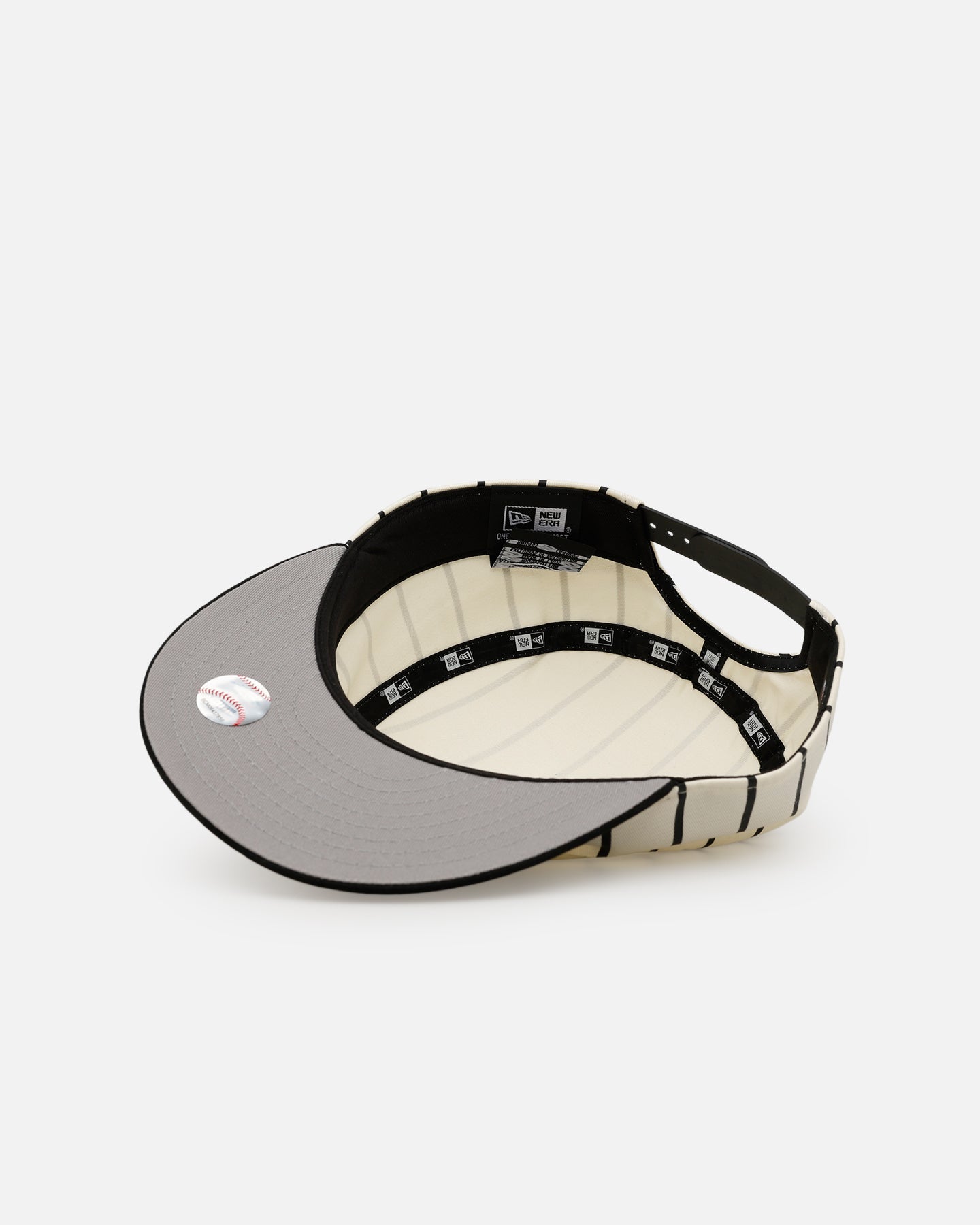 New Era Detroit Tigers 'Pinstripe' Painter Snapback Chrome/Black