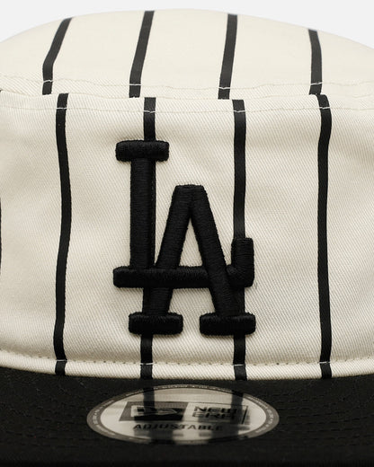 New Era Los Angeles Dodgers 'Pinstripe' Painter Snapback Chrome/Black