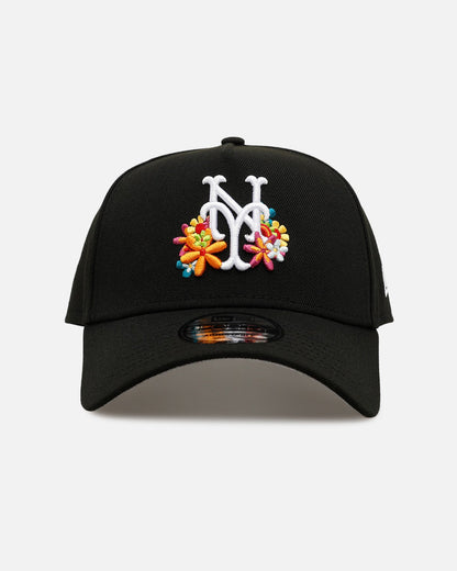 New Era New York Mets 'Summer Flowers' 9FORTY A-Frame Snapback Black