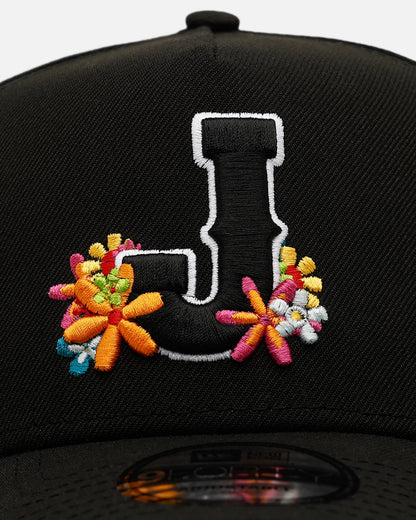 New Era Japan National Baseball Team 'Summer Flowers' 9FORTY A-Frame Snapback Black