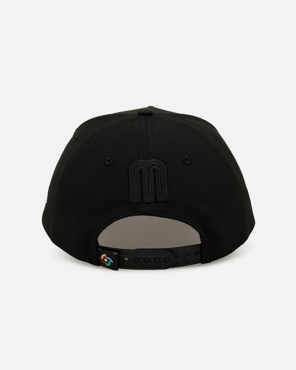 New Era Mexico National Baseball Team 'Summer Flowers' 9FORTY A-Frame Snapback Black