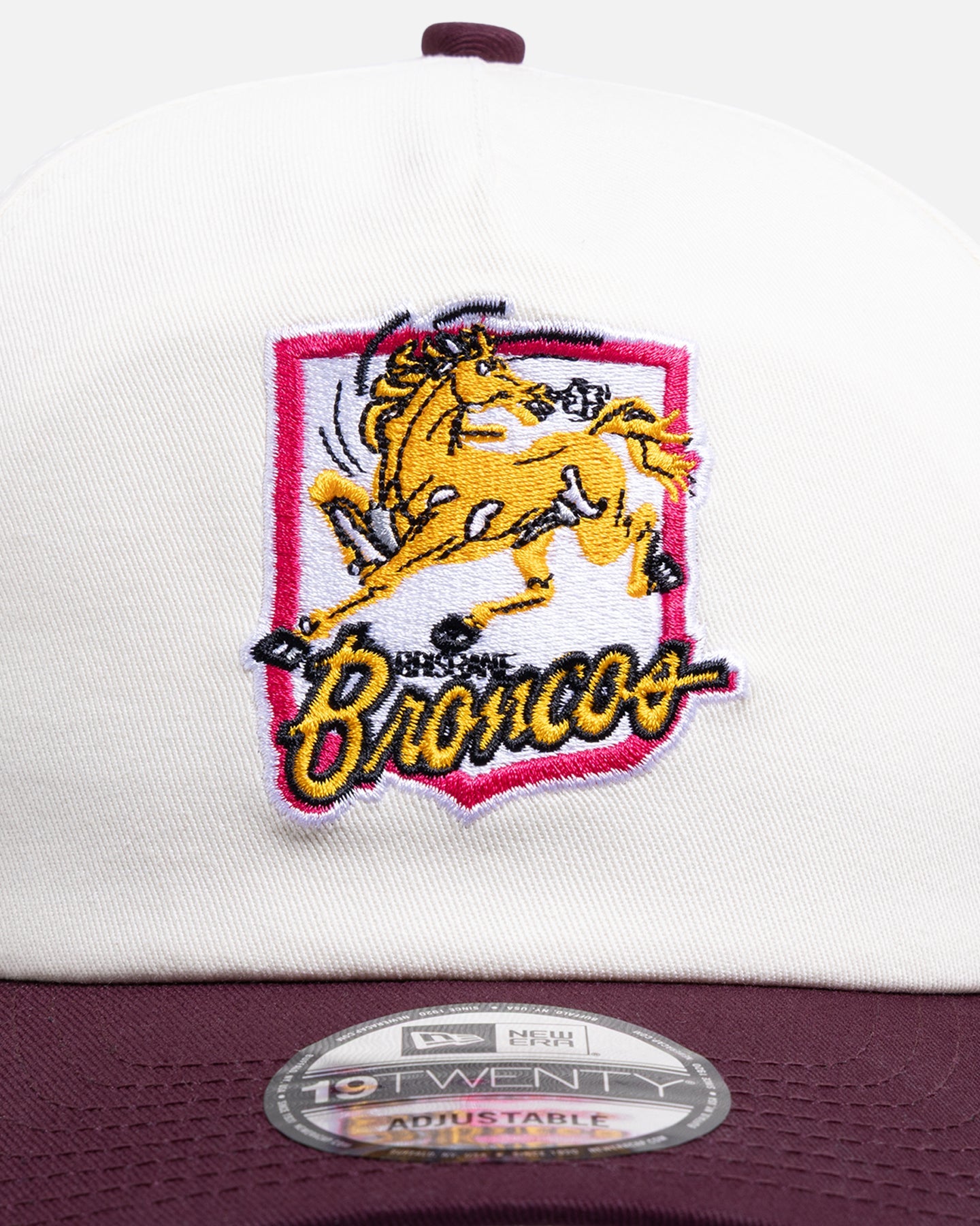 New Era Brisbane Broncos 'Retro Chrome' 19TWENTY Snapback Official Team Colour