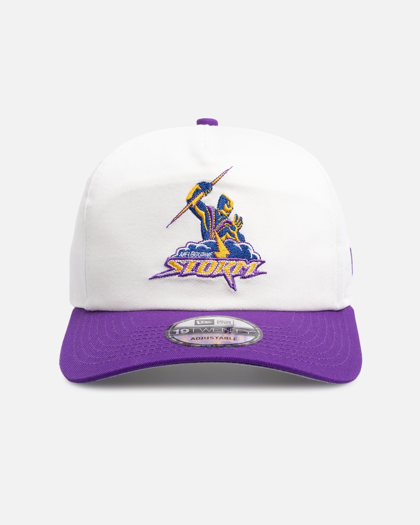 New Era Melbourne Storm 'Retro Chrome' 19TWENTY Snapback Official Team Colour