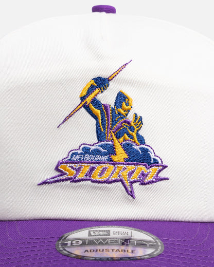 New Era Melbourne Storm 'Retro Chrome' 19TWENTY Snapback Official Team Colour
