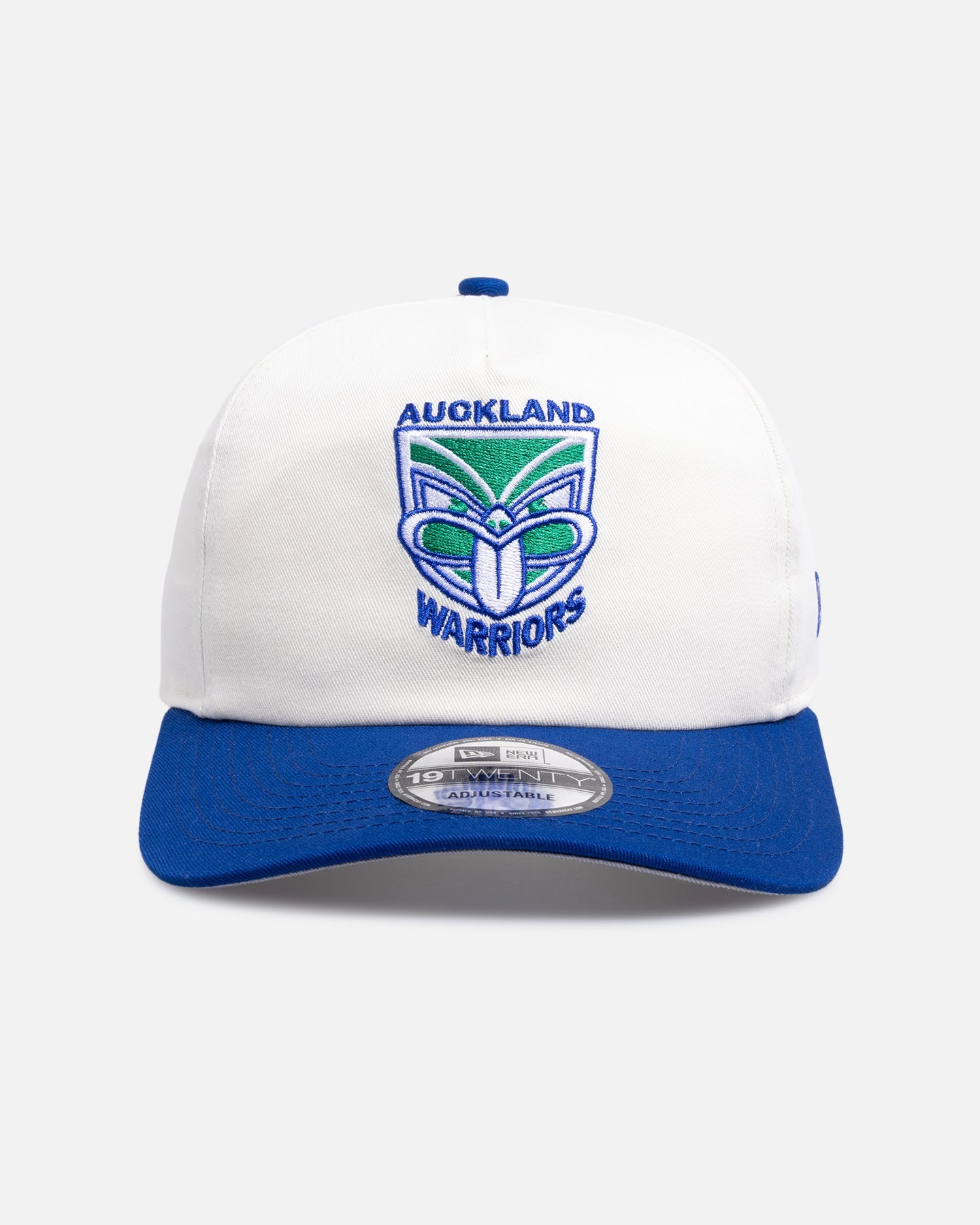 New Era New Zealand Warriors 'Retro Chrome' 19TWENTY Snapback Official Team Colour