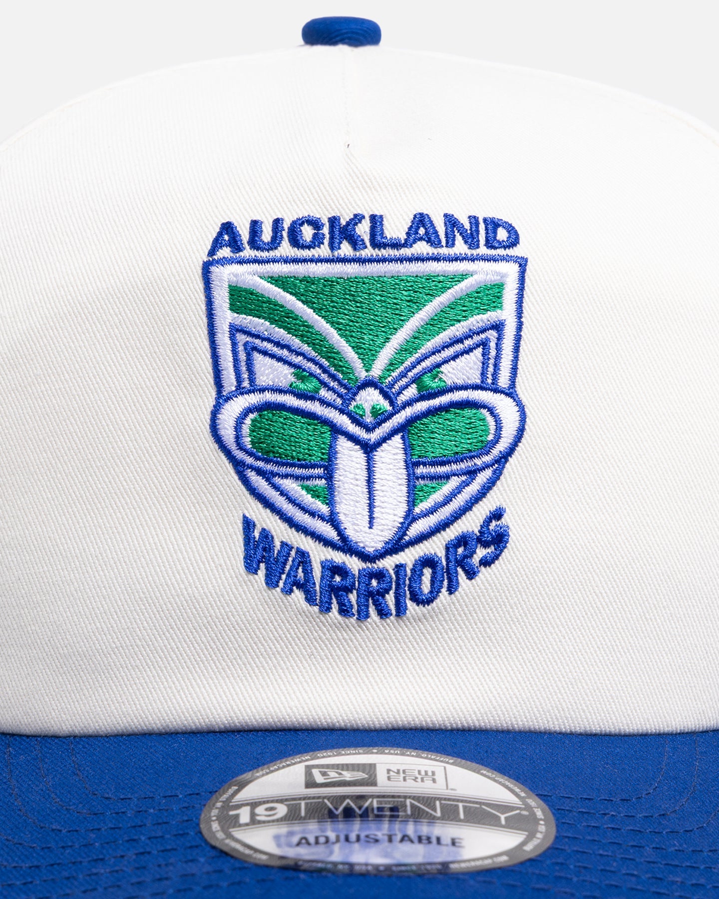 New Era New Zealand Warriors 'Retro Chrome' 19TWENTY Snapback Official Team Colour