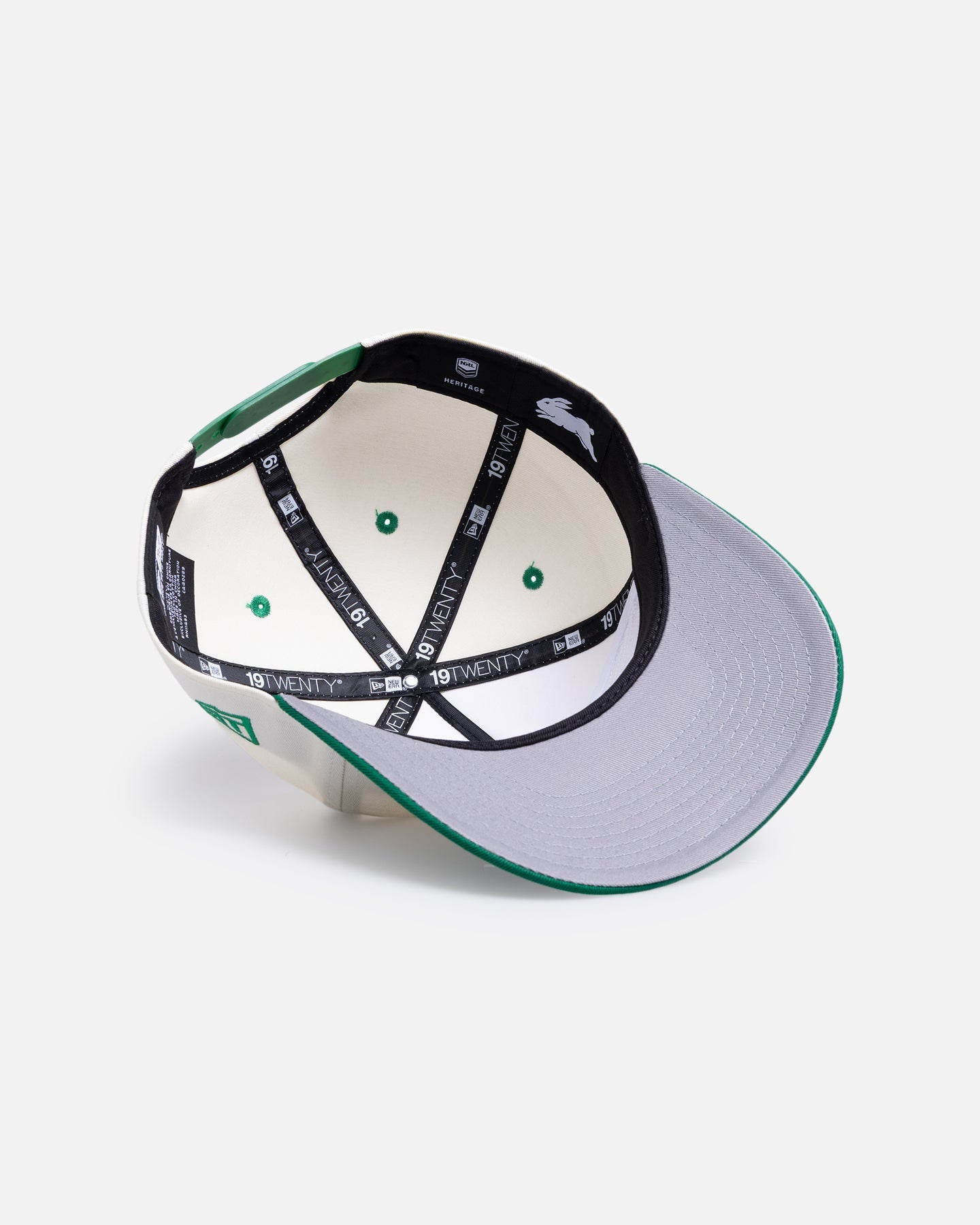 New Era South South Sydney Rabbitohs 'Retro Chrome' 19TWENTY Snapback Official Team Colour