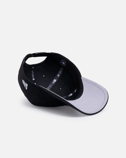 New Era Chicago White Sox 'Wool' 9FORTY A-Frame Snapback Black