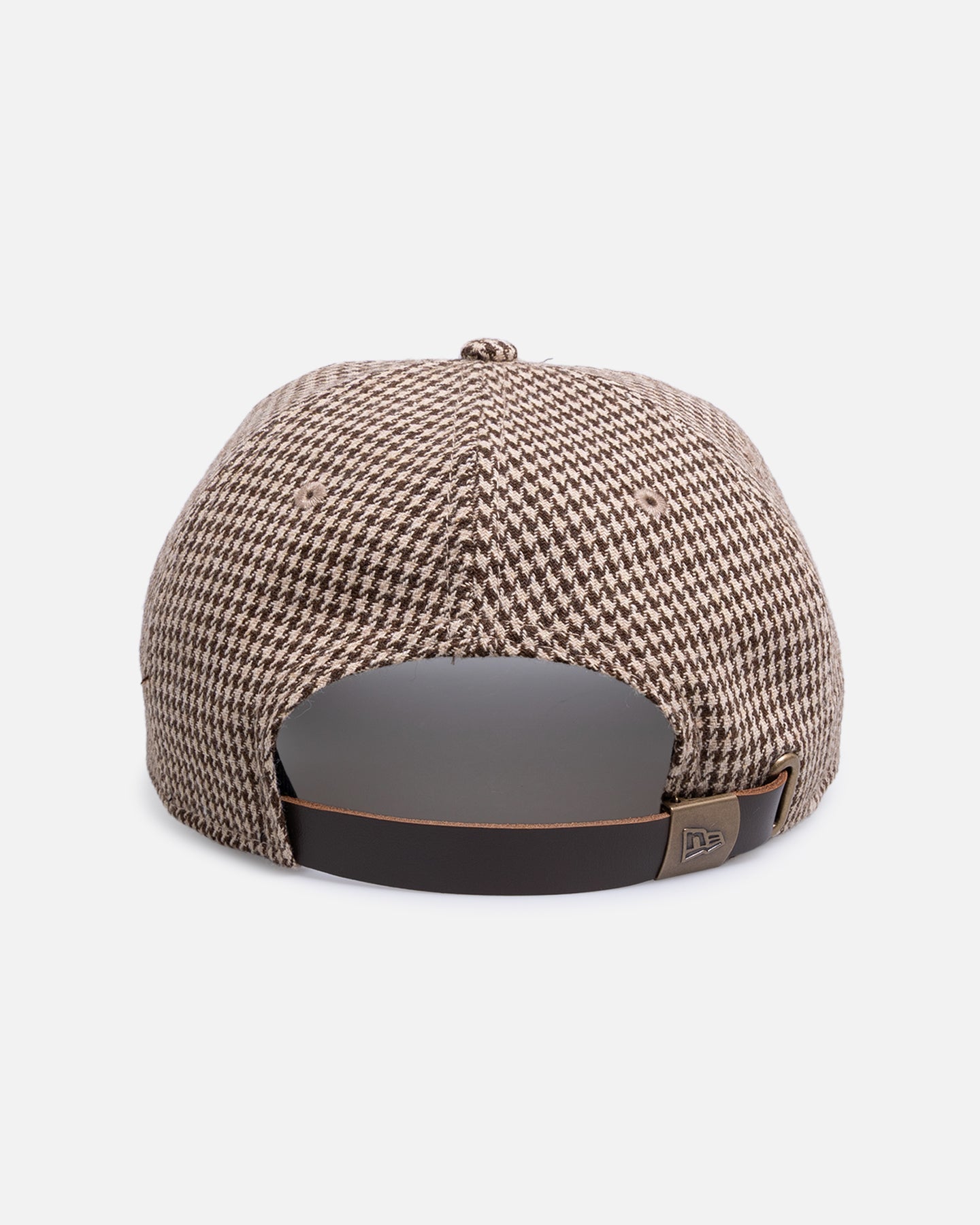 New Era Los Angeles Dodgers 'Houndstooth' 9FORTY A-Frame Strapback Brown