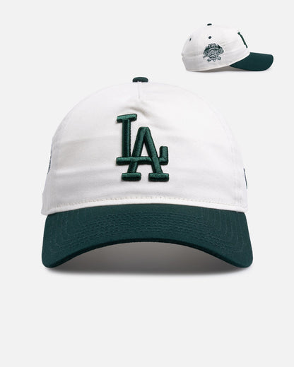 New Era Los Angeles Dodgers 'Dark Green Chrome' 9FORTY A-Frame Snapback White/Green