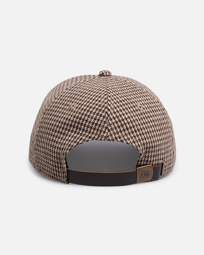 New Era New York Yankees 'Houndstooth' 9FORTY A-Frame Strapback Brown