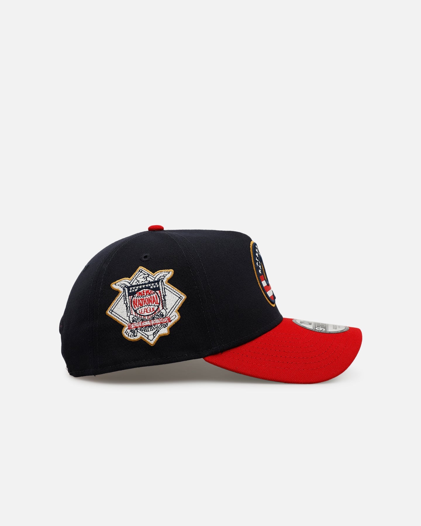 New Era Atlanta Braves 'Fourth Of July' 9FORTY A-Frame Snapback Navy/Red