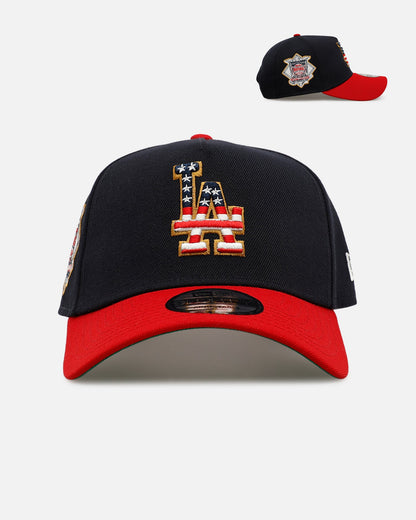 New Era Los Angeles Dodgers 'Fourth Of July' 9FORTY A-Frame Snapback Navy/Red